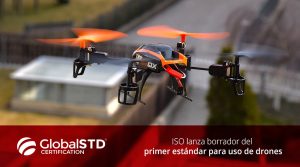Borrador ISO para uso de drones